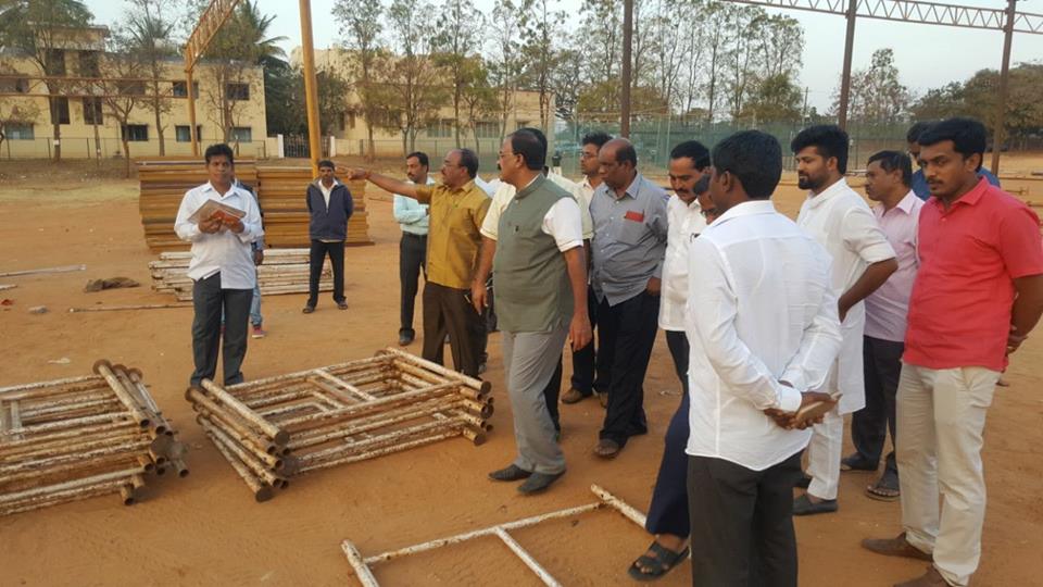 Mysore PM rally Prep
